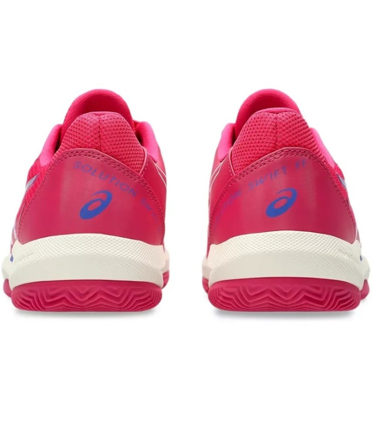 Zapatillas Asics Solution Swift FF 2 Clay Rosa Azul Cobalto Mujer 5
