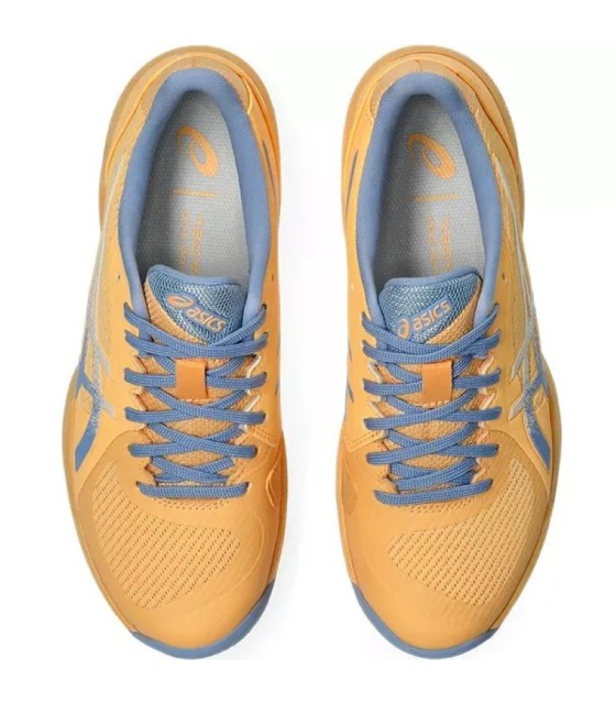 Zapatillas Asics Solution Swift FF 2 Padel Naranja Crema Mujer 4