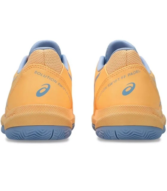 Sapatilhas Solução Asics Swift FF 2 Padel Cream Orange Mulher 5