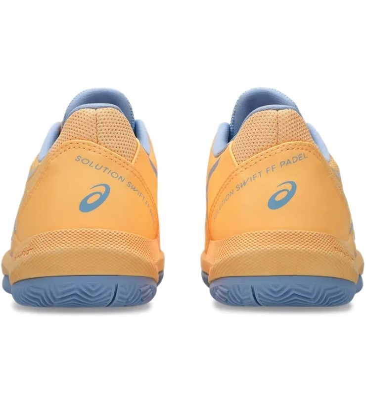 Zapatillas Asics Solution Swift FF 2 Padel Naranja Crema Mujer 5