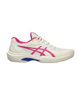 Zapatillas Asics Game FF Clay Crema Rosa Brillante Mujer 1