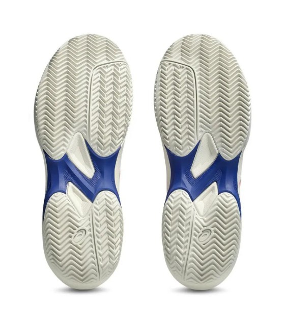 Sneakers Asics jeu FF Crème en argile Rose Femme Bright 2