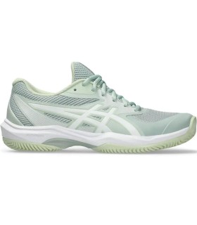 Zapatillas Asics Game FF Clay Verde Liquen Blanco Mujer 1