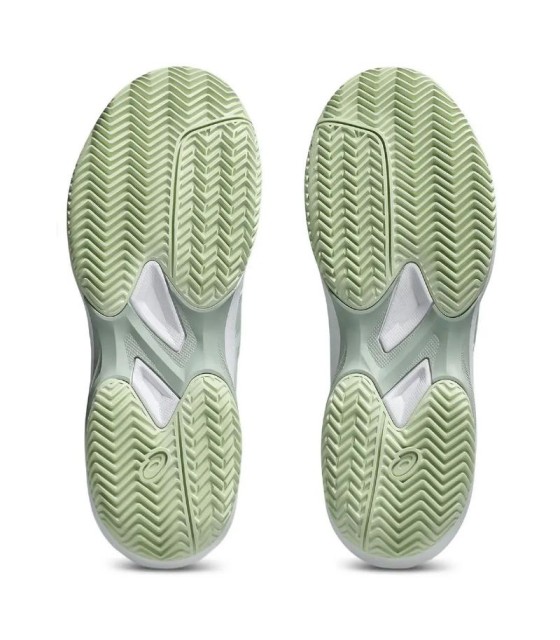 Ténis ASICS Jogo FF Clay Verde Líquen Mulher Branca 2