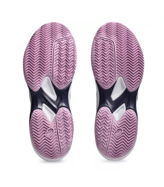 Tênis asics jogo ff argila azul indigo mulher branca 2