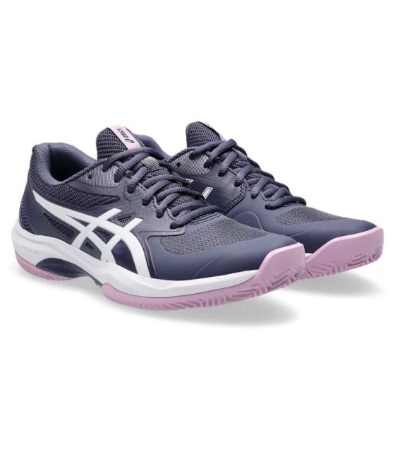 Sneakers Asics Spiel FF Clay Blue Indigo Weiße Frau 4