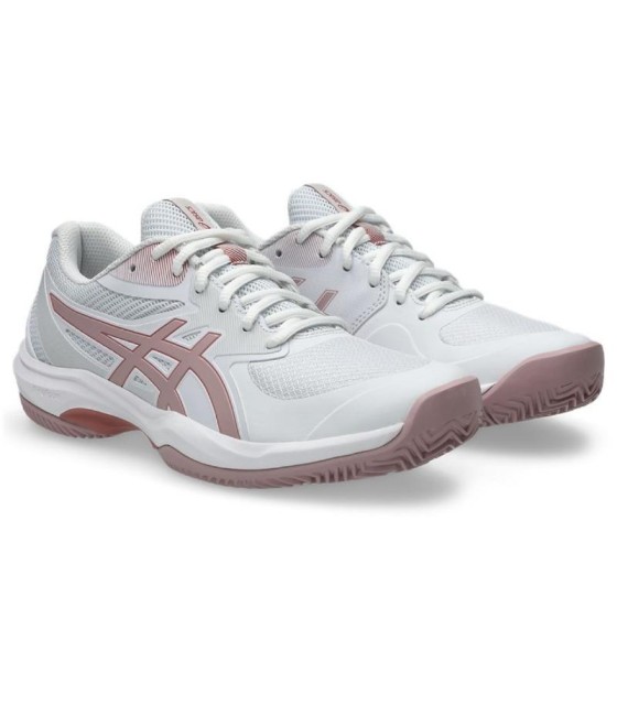 Ténis Asics Game FF Clay White Rose Woman 5