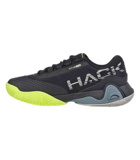 Chinelos Bullpadel Paquito Navarro Hack Vibram 25i Black Oferta mais barato 3
