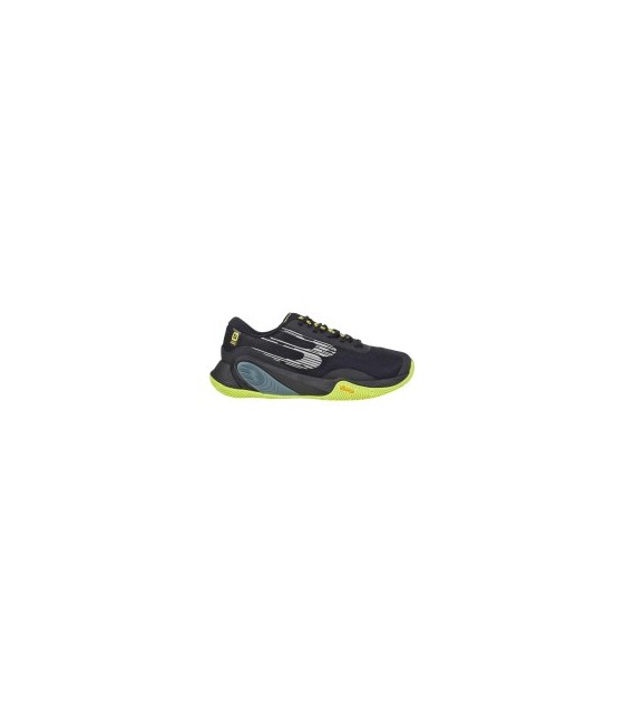 Chinelos Bullpadel Paquito Navarro Hack Vibram 25i Black Oferta mais barato 5