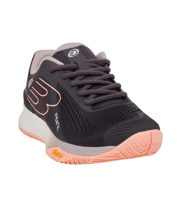 Pantoufles Bullpadel Bea Bea González Pearl Vibram 25i Azabache Femme Offre + 4 Pas cher 4