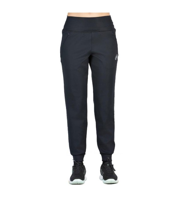 Pantalón Bullpadel Billa Negro en Oferta 1
