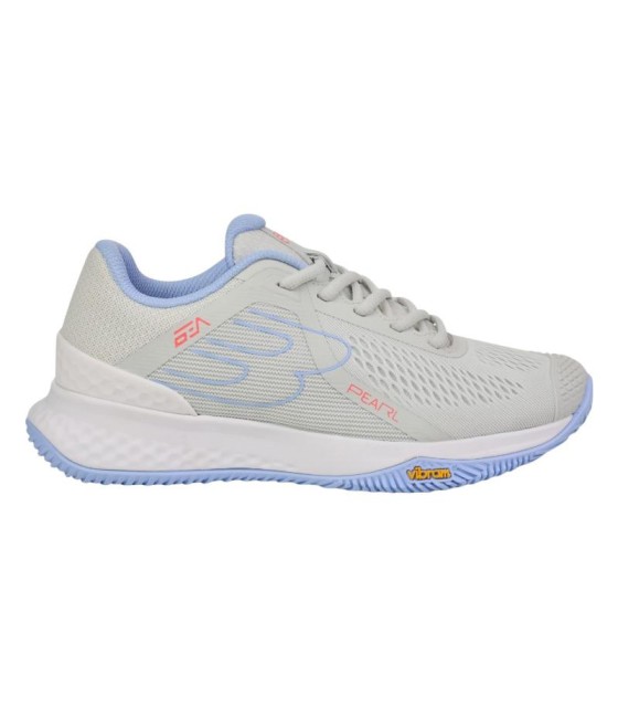 Sapatos de Bullpadel Bea González Pearl Vibram 25i luz cinza clara na oferta. 1