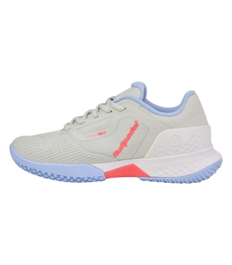 Bullpadel Shoes Bea González Pearl Vibram 25i Light Gray Woman On Offer. 3