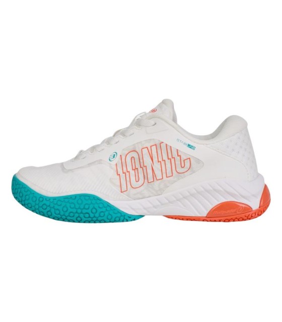 Ténis Bullpadel Ionic 25i laranja mulher mais barata 3