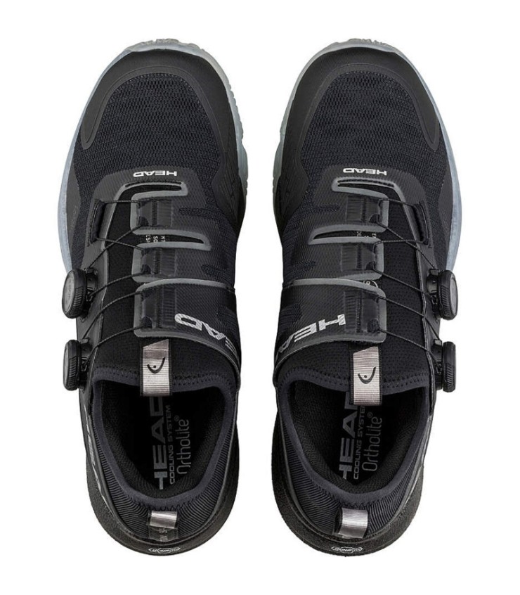 Zapatillas Head Motion Pro BOA Pádel Negro Blanco  5