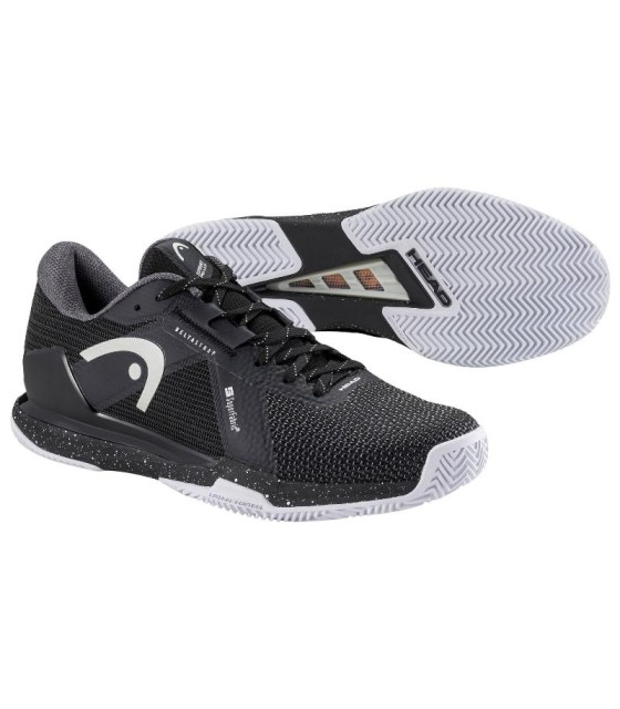 Zapatillas Head Sprint Pro 4.0 SF Clay Negro Blanco en Oferta 4