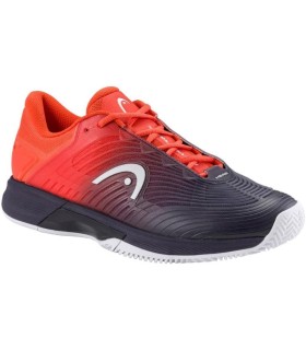 Zapatillas Head Revolt Pro 4.5 Clay Azul Oscuro Rojo en Oferta 1