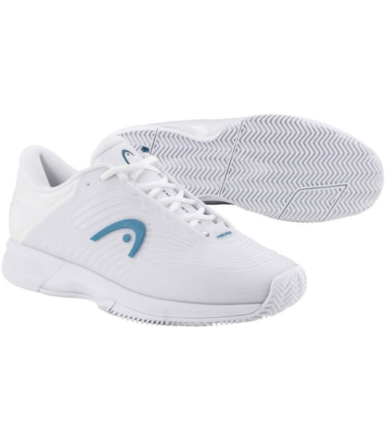 Cabeça Revolt Pro 4.5 Clay Ténis Azul Mulher 5