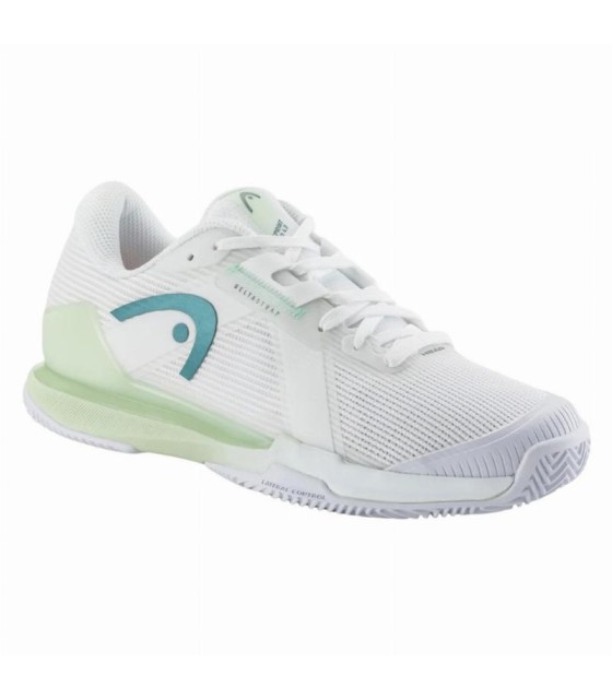 Zapatillas Head Sprint Pro 4.0 Clay Blanco Verde Claro para Mujer en Oferta 1