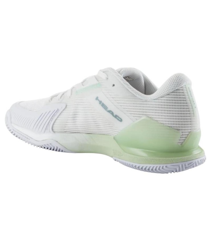 Zapatillas Head Sprint Pro 4.0 Clay Blanco Verde Claro para Mujer en Oferta 3