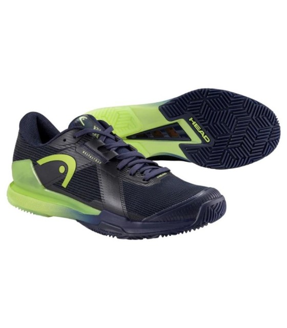 Head Sprint Pro 4.0 Chinelos Marinho Azul Lima  4