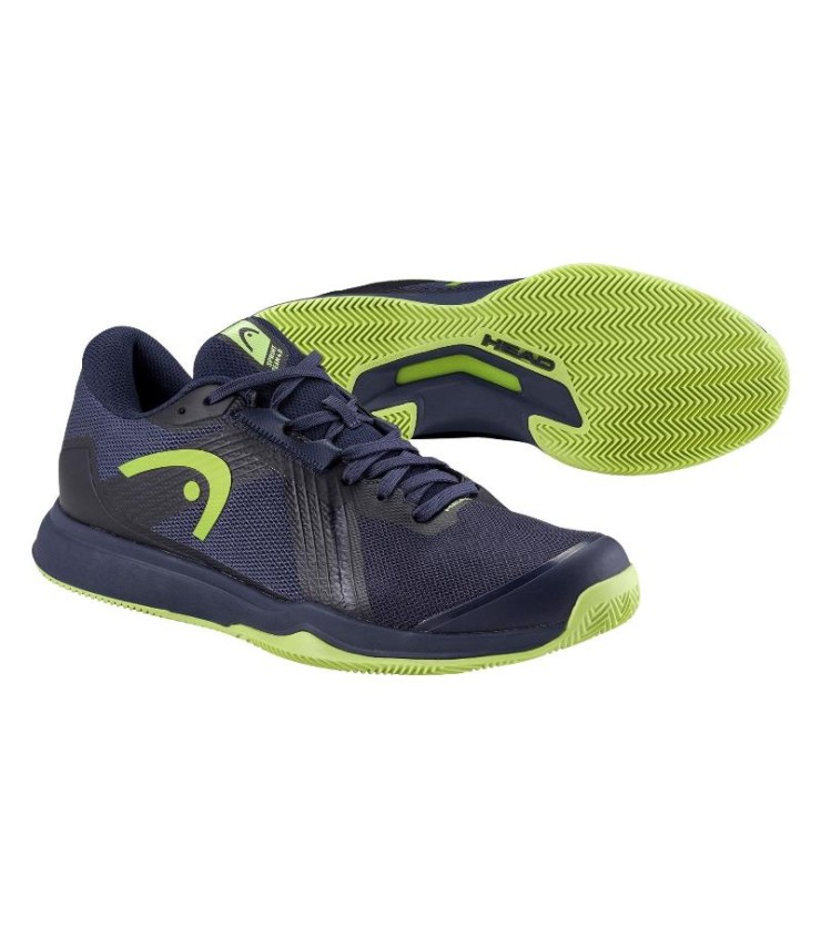 Cabeça Sprint Team 4.0 Chinelos de argila Lima azul Lima na oferta mais barata 4