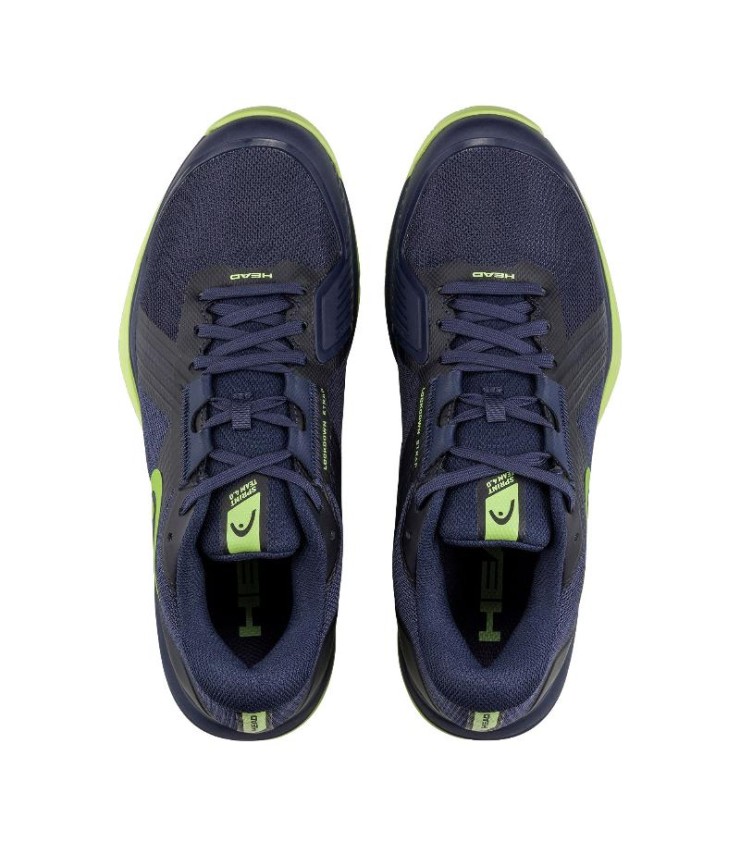 Zapatillas Head Sprint Team 4.0 Clay Azul Marino Lima en oferta más barata 5