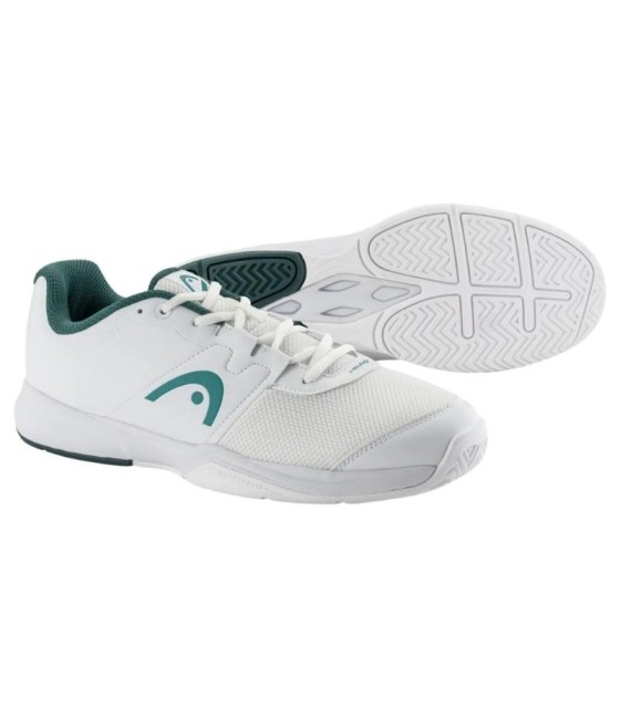 Zapatillas Head Revolt Court Blanco Verde Pino 4