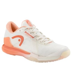Zapatillas Head Sprint Pro 4.0 Pádel Blanco Coral Mujer Oferta 1