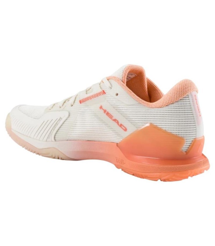 Head Sprint Pro 4.0 Badge Badge Blanc Femme corail Offre 3