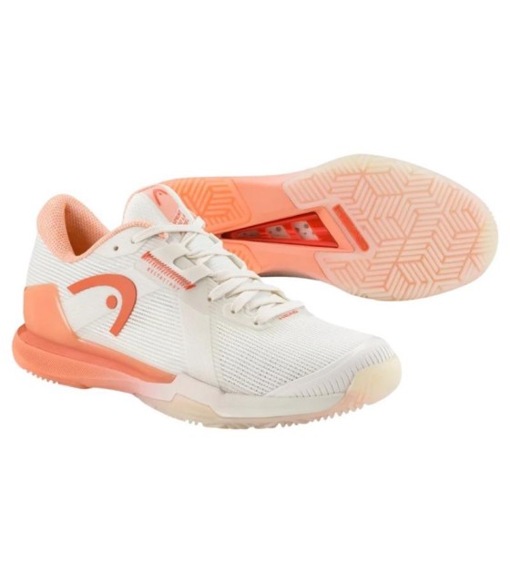 Cabeça Sprint Pro 4.0 Chinelos Branco Coral Mulher oferta 4