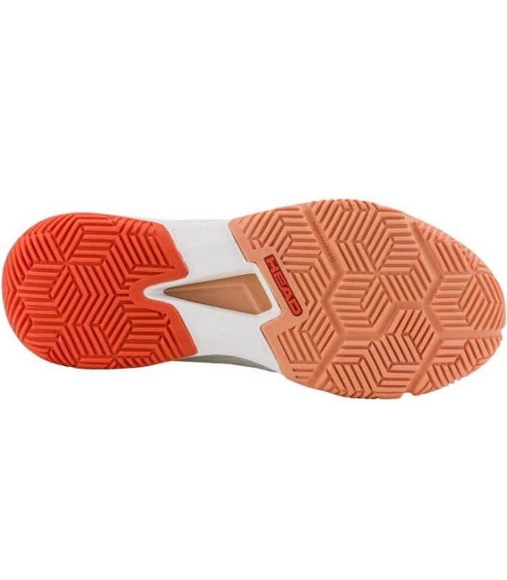 Sapatilhas Cabeça Equipe Padel Branco Coral Mulher 2