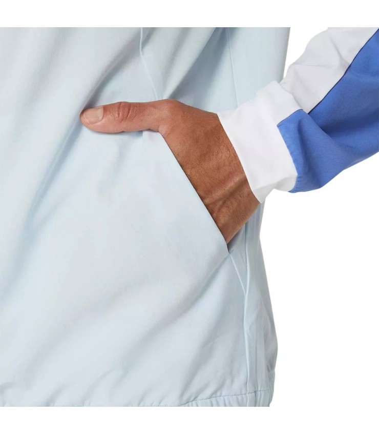 Asics Match Jacket Blue   White | IPONTENNIS