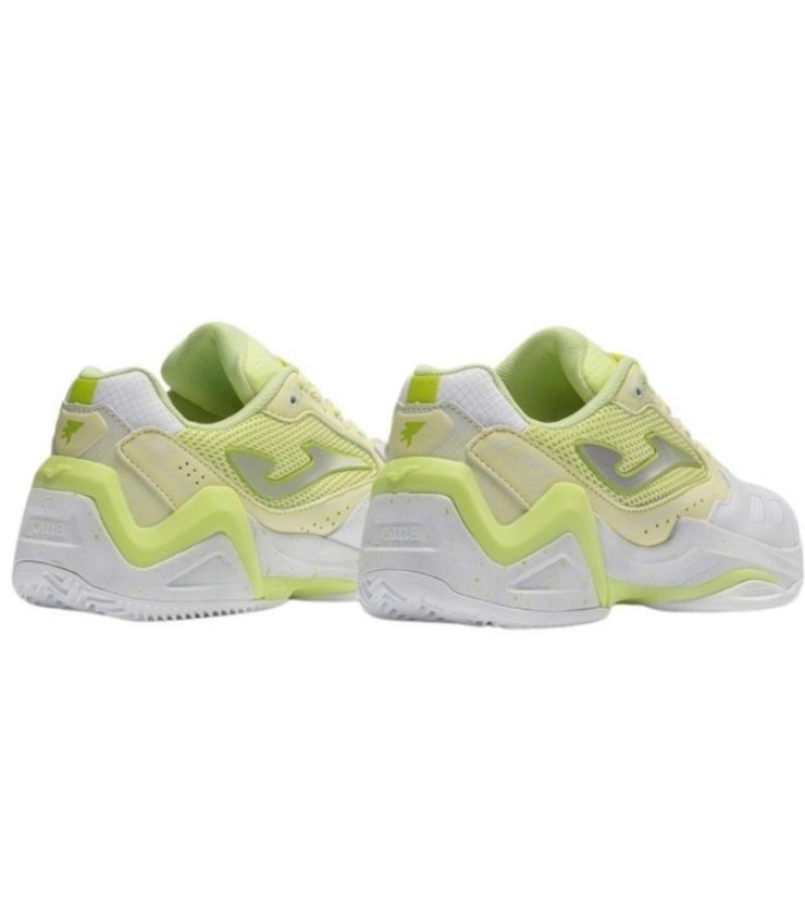 Zapatillas Joma Set 2611 Blanco Amarillo Mujer 4
