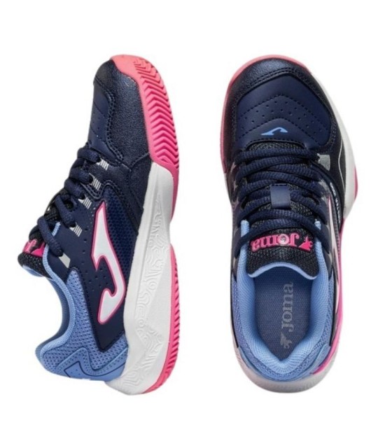 Zapatillas Joma Master 1000 2633 Azul Marino Fucsia Junior  5