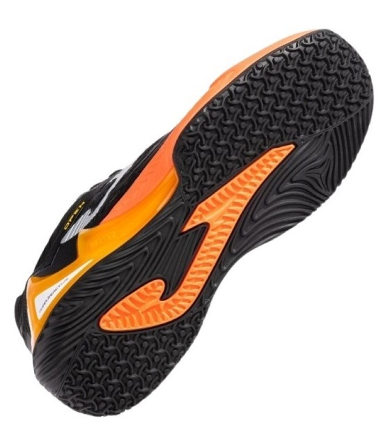 Zapatillas Joma Open 2501 Negro Naranja  2