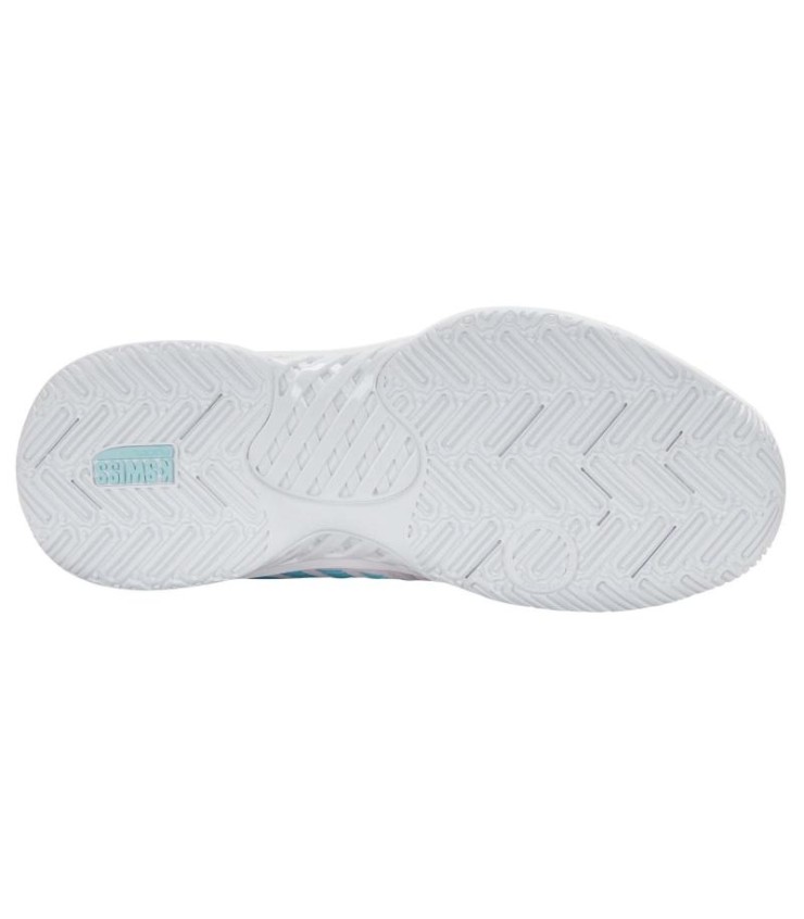 Tênis Kswiss Express Light 3 Hb Padel Branco Azul Mulher Barato Oferta 2