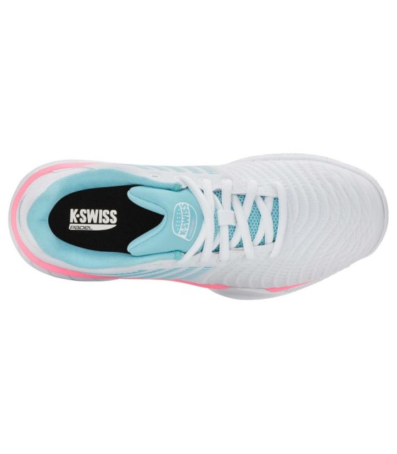 Chaussures Kswiss Express Light 3 HB Padel Bleu Blue Femme pas cher 4