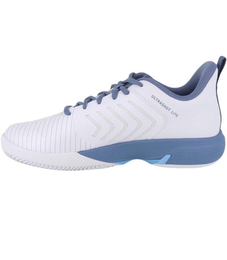 Sneakers Kswiss Ultrashot Light Clay Bianco Blu 3