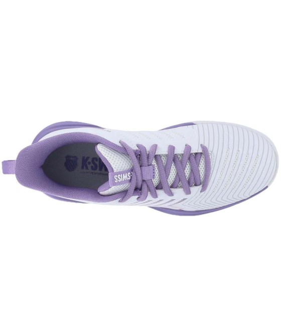 Sneakers Kswiss UltraShot Light Clay White Lavender Woman 4