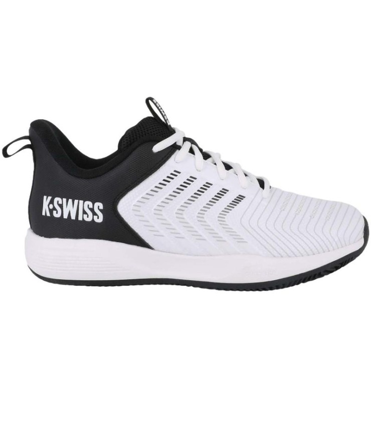 Sneakers Kswiss Ultrashot Light Clay Bianco e nero in vendita 1