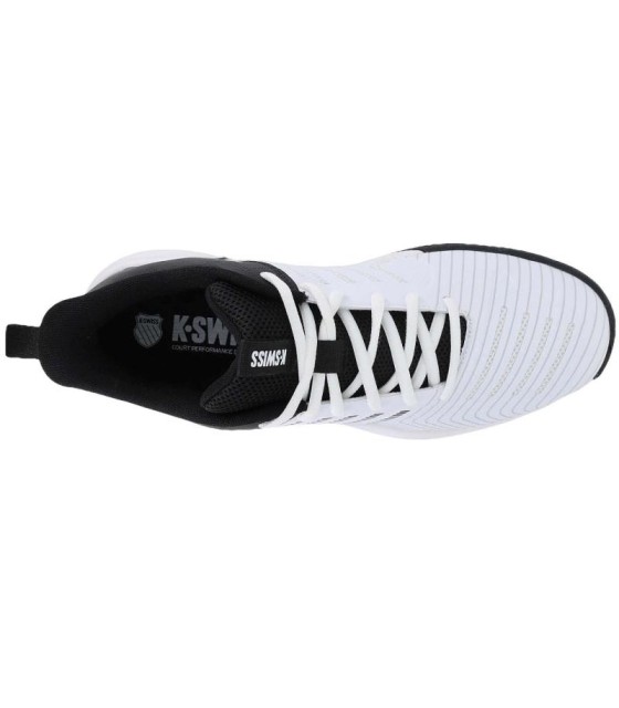 Sapatilhas Kswiss Kswiss Clay de luz preto e branco à venda 4