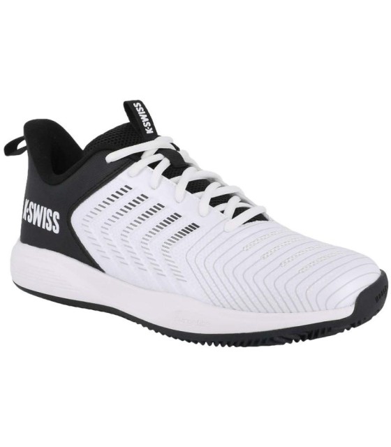 Tênis Kswiss Ultrashot Clay Clay Branco e Preto em Oferta 5