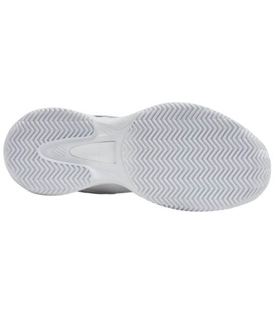 Zapatillas Kswiss Court Express 2 Clay Blanco Lavanda Mujer  2