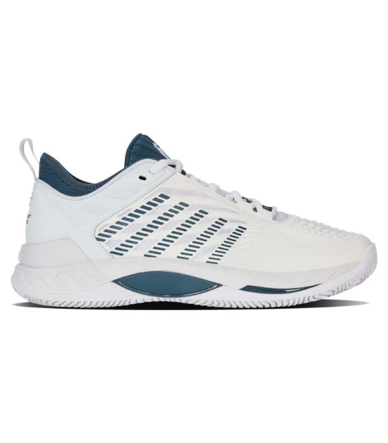 Kswiss Hypercourt Supremo Chinelos 2 Hb Clay Branco Verde Em Oferta. 1
