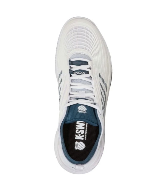 Kswiss Hypercourt Supremo Chinelos 2 Hb Clay Branco Verde Em Oferta. 4