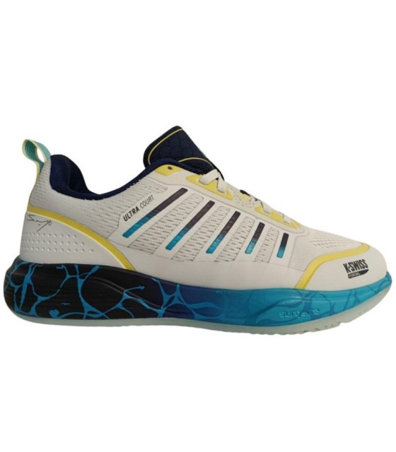Chinelos Kswiss Sanyo Ultra Court Branco Azul Venda + Barato 1