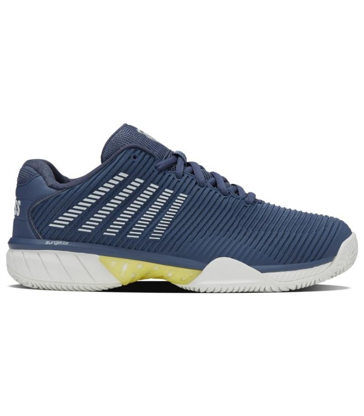 Kswiss Hypercourt Express 2 HB Sneakers Clay Blanc Blue Indigo. 1