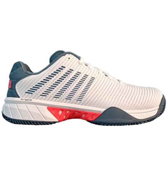 Sapatilhas Kswiss Hypercourt Express 2 HB Clay Branco Green Oferta mais barato 1