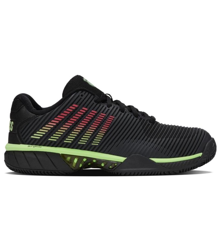 Turnschuhe Kswiss Hypercourt Express 2 HB Clay Black Neon Green auf Verkauf 1
